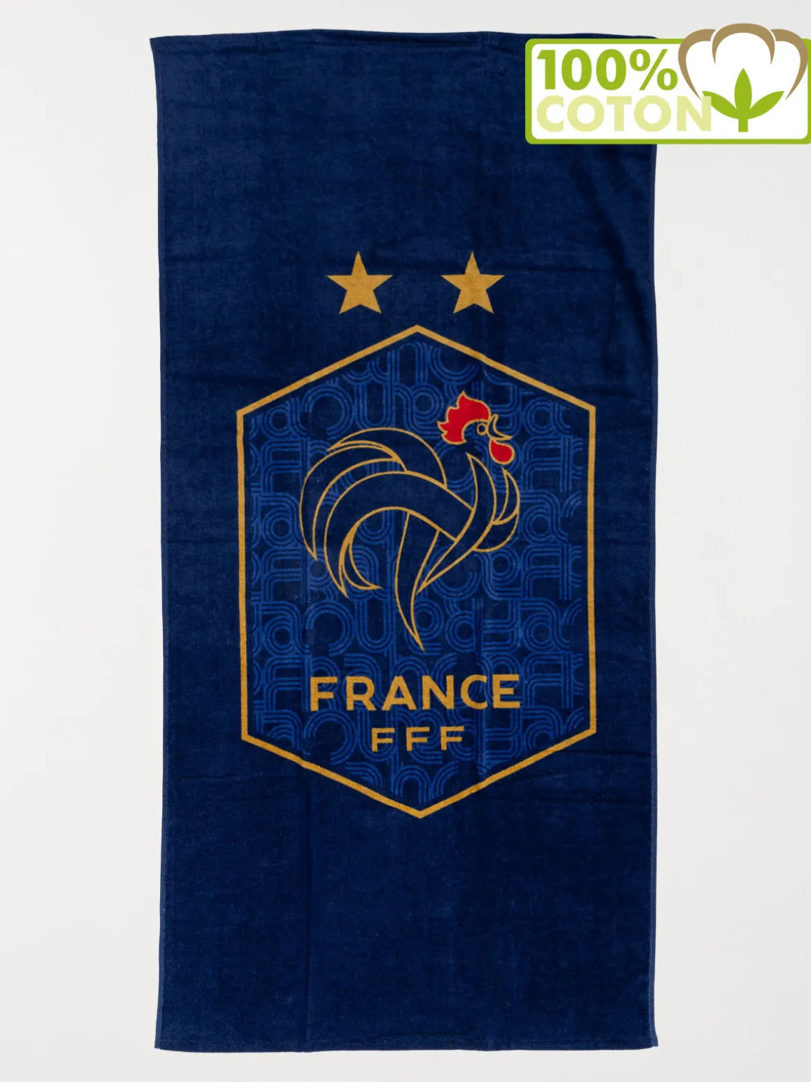 Drap de plage FFF 75 X 150 cm