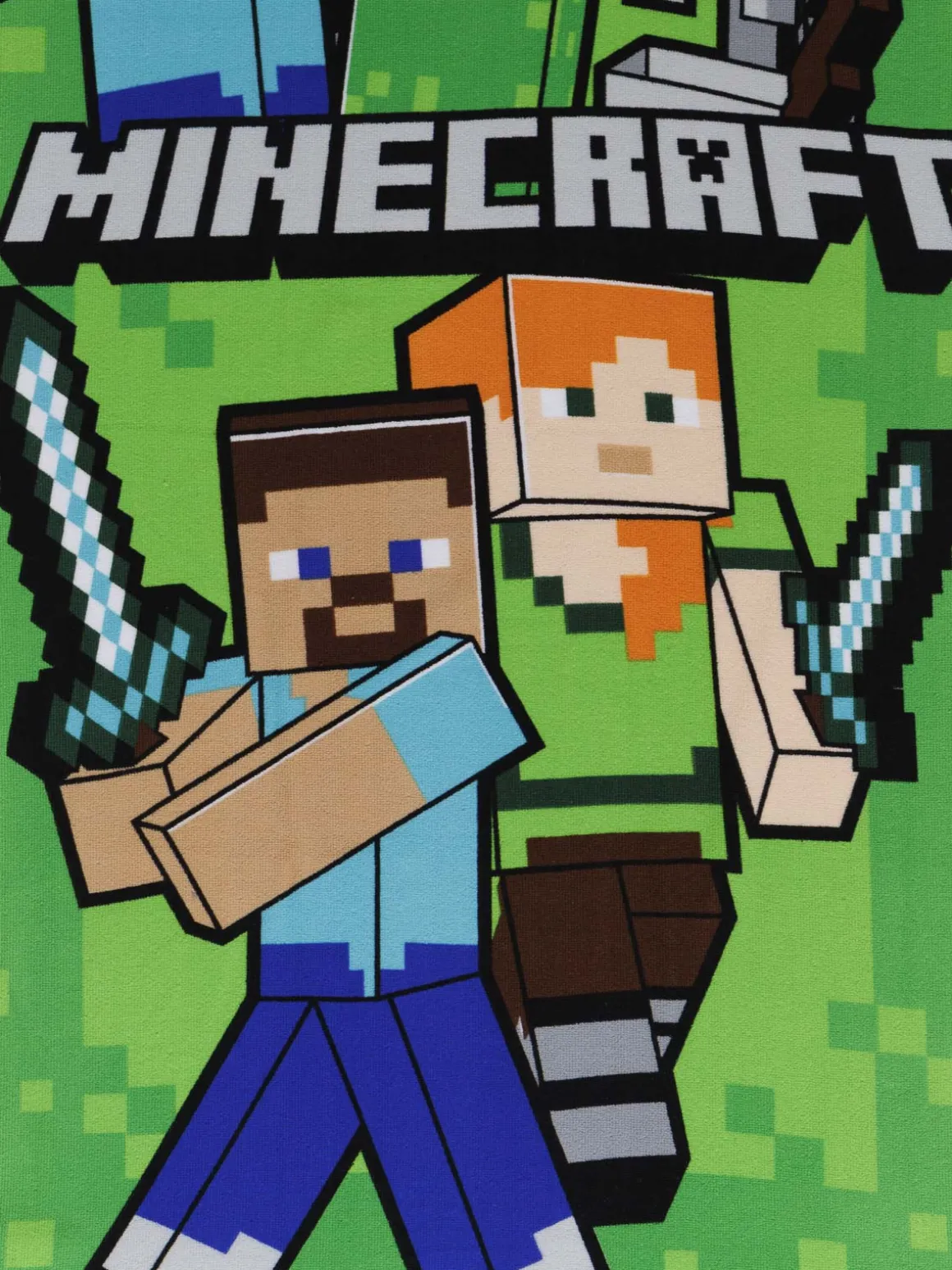 Drap de plage Minecraft 70x140 cm