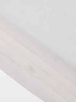 Drap housse 140 x 190 cm blanc