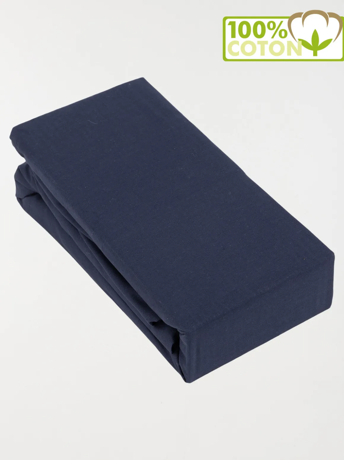 Drap housse 90 x 190 cm navy