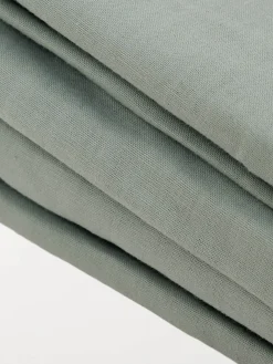 Drap housse 160 x 200 cm sauge