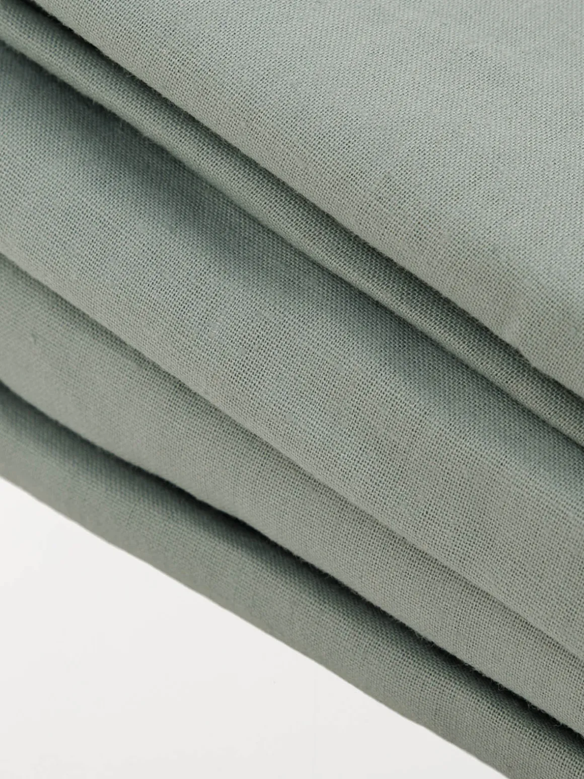 Drap housse 160 x 200 cm sauge