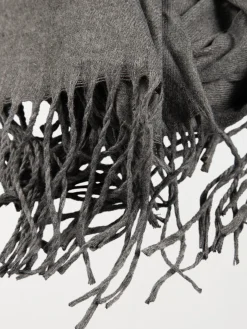 Echarpe anthracite chiné homme
