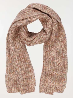 Echarpe avec fibre métallisée femme