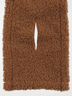 Echarpe camel foncé douce femme