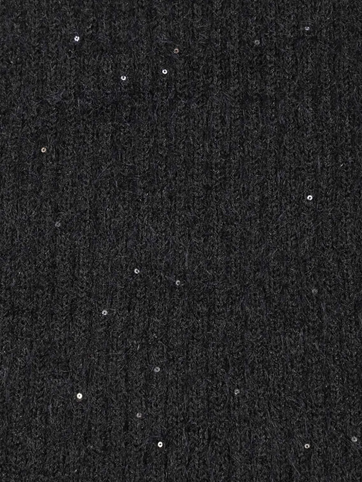 Echarpe noir sequins femme