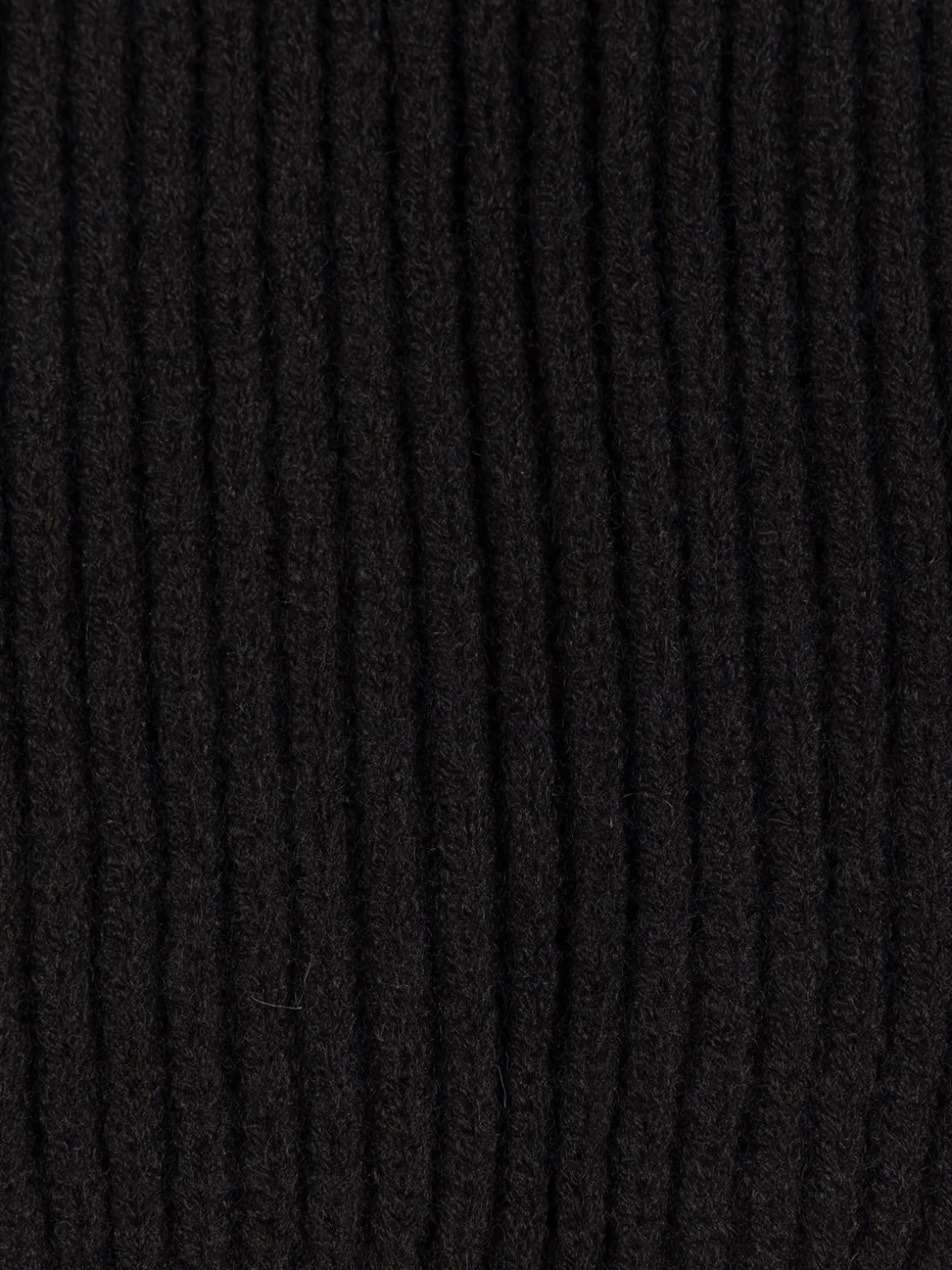 Echarpe noire homme