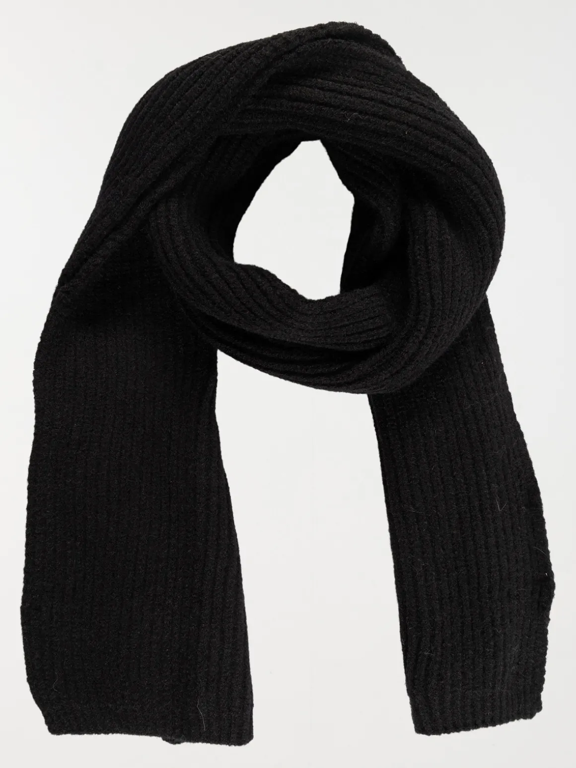Echarpe noire homme