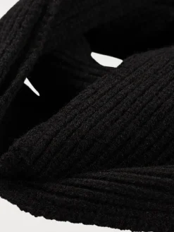 Echarpe noire homme