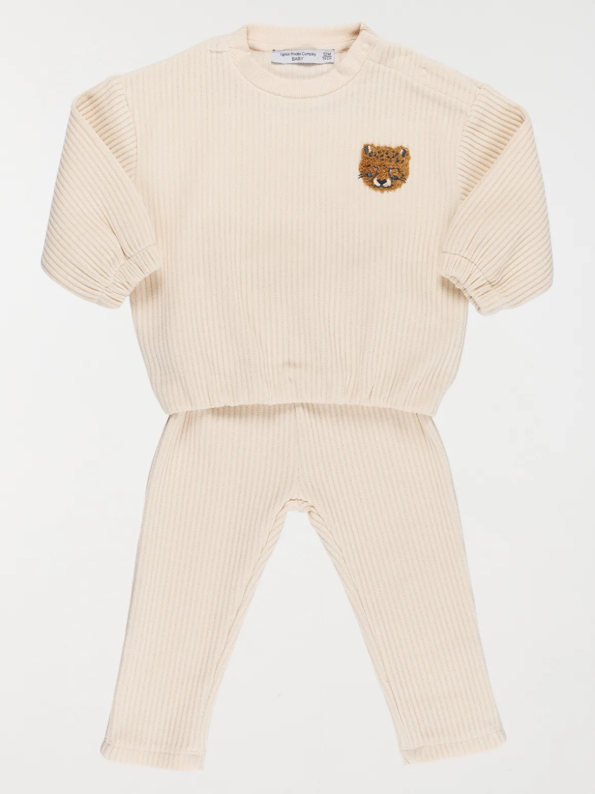 Ensemble 2 pièces velours fille (3-36M)