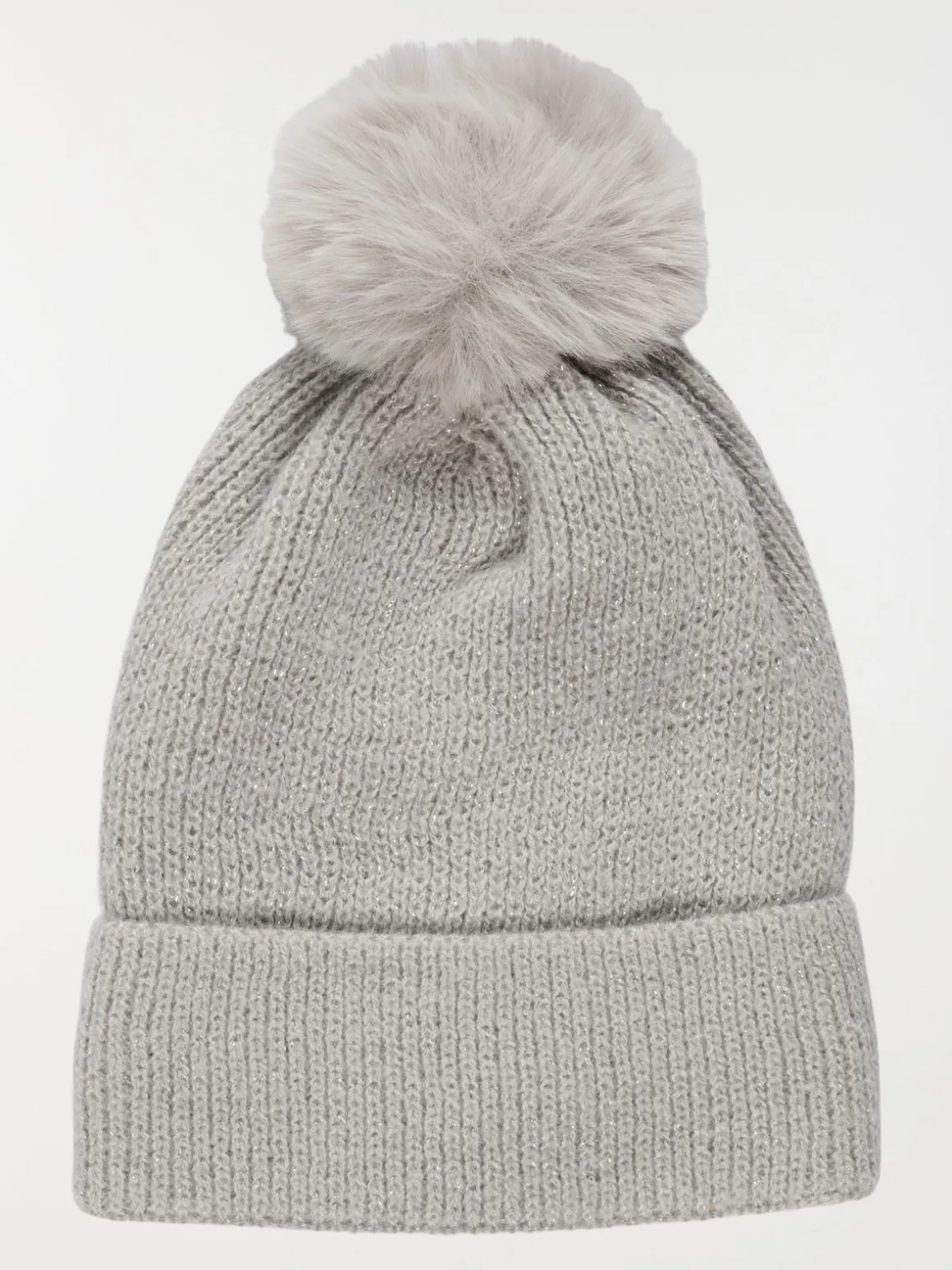 Ensemble bonnet écharpe gris femme