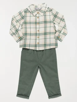 Ensemble chemise pantalon garçon (6-36M)