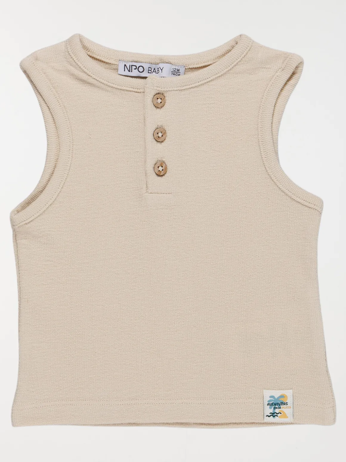 Ensemble débardeur/short garçon (6-36M)