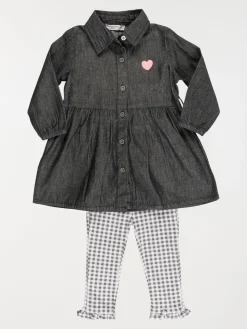 Ensemble fille robe legging (3-36M)