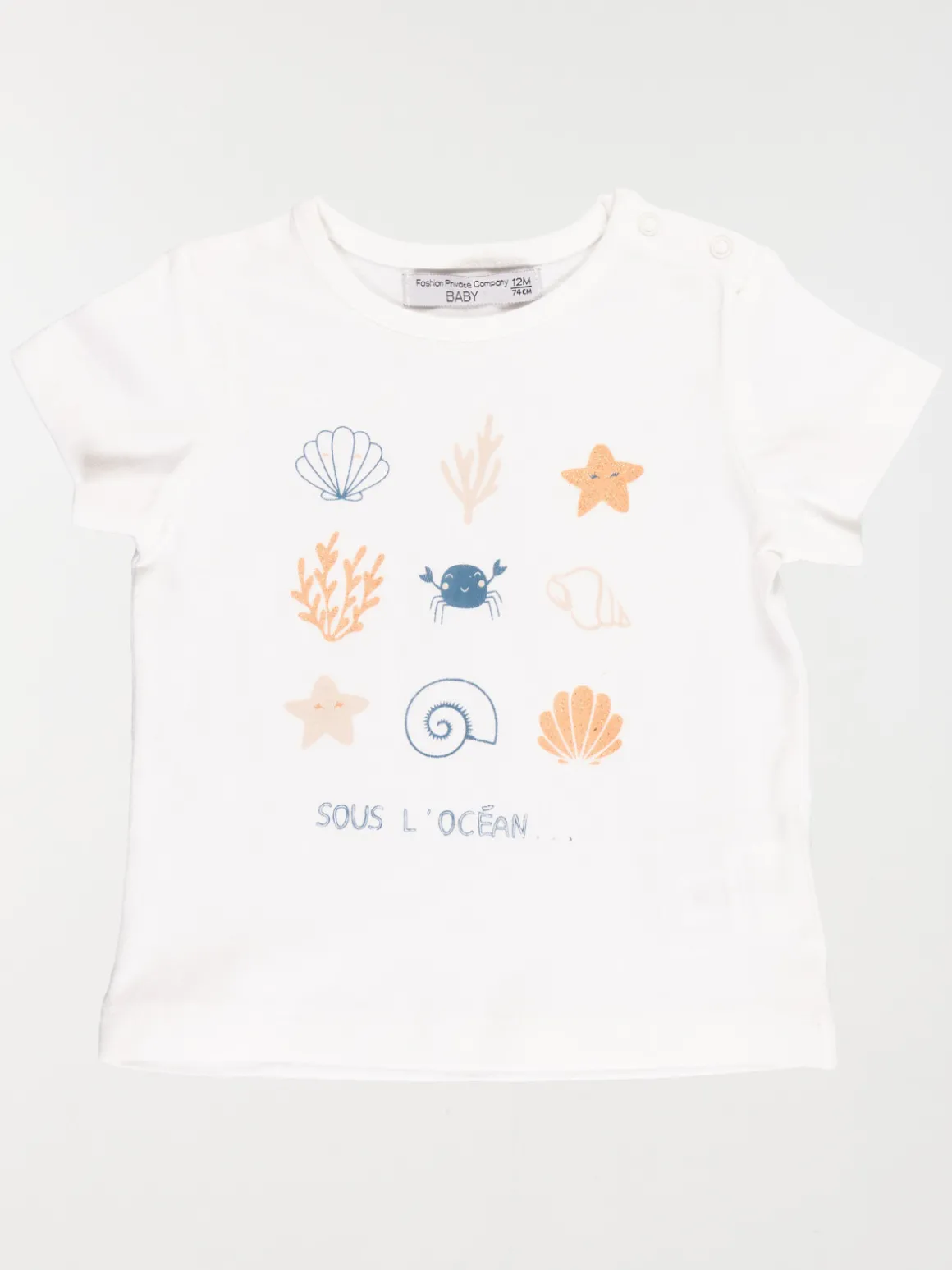 Ensemble fille t-shirt/short (3-36M)