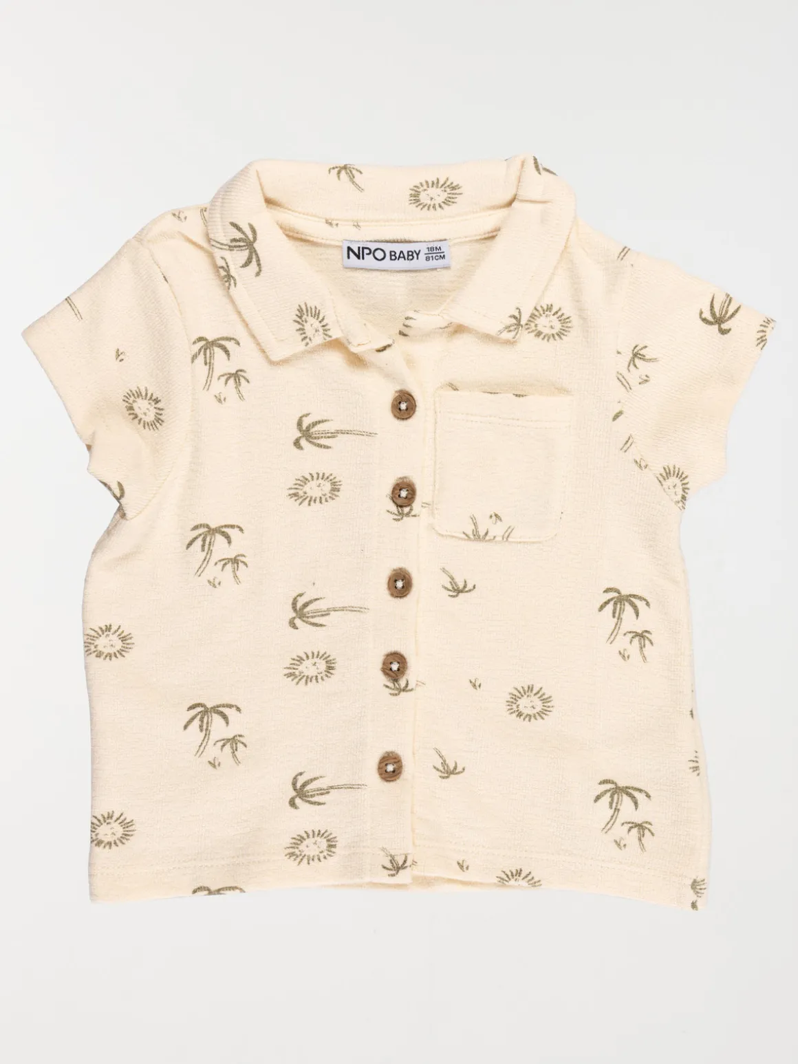 Ensemble garçon t-shirt short (6-36M)