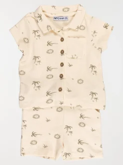 Ensemble garçon t-shirt short (6-36M)