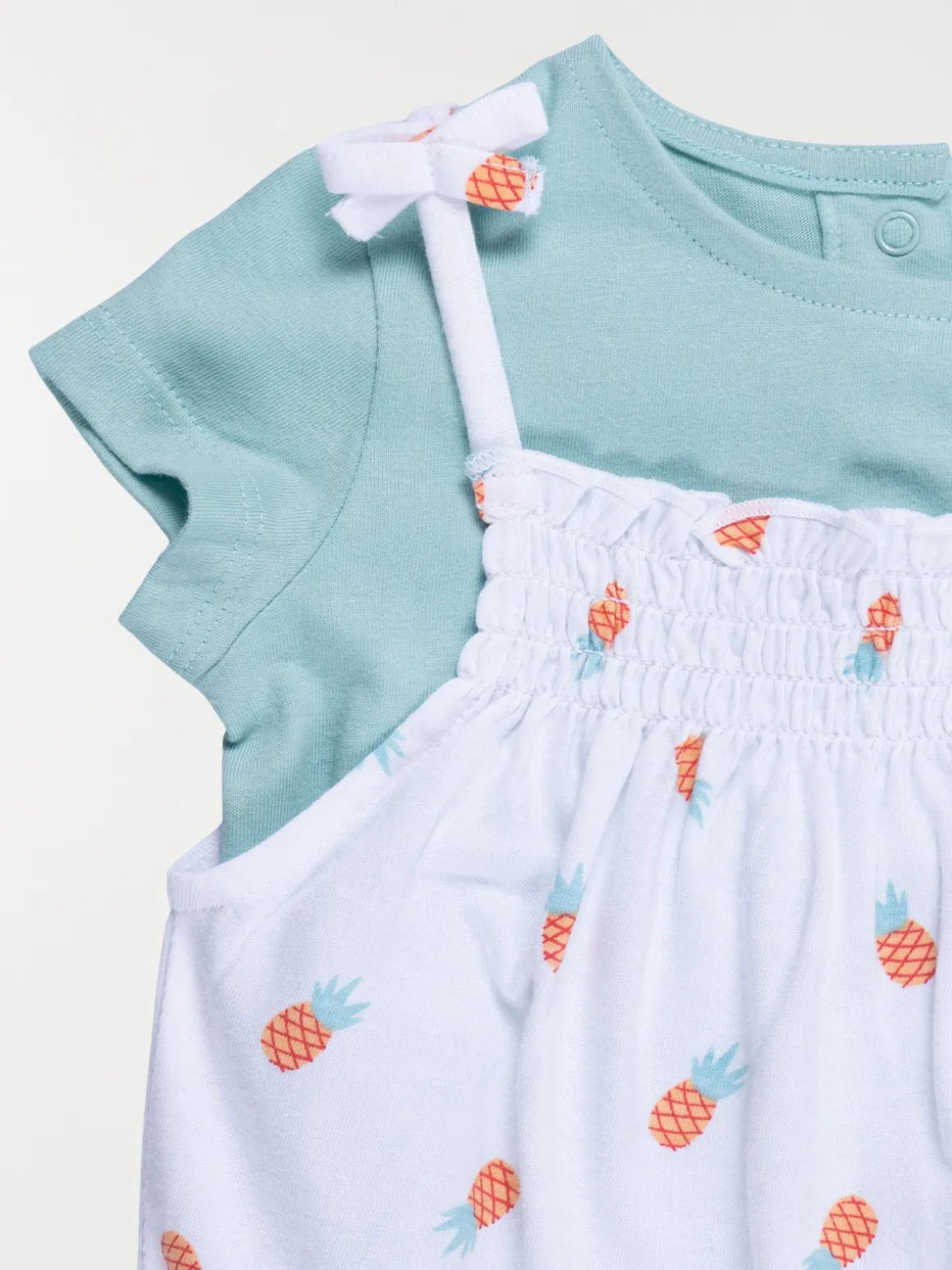 Ensemble imprimé ananas fille (3-36M)