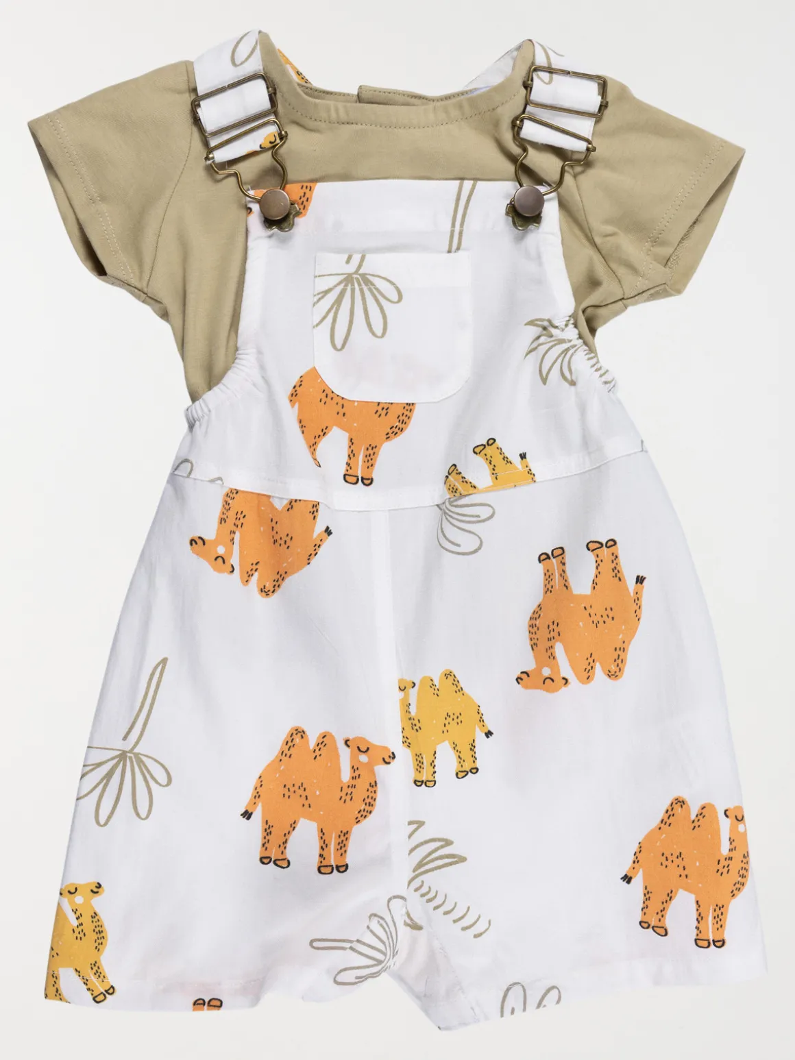 Ensemble imprimé chameau garçon (3-36M)