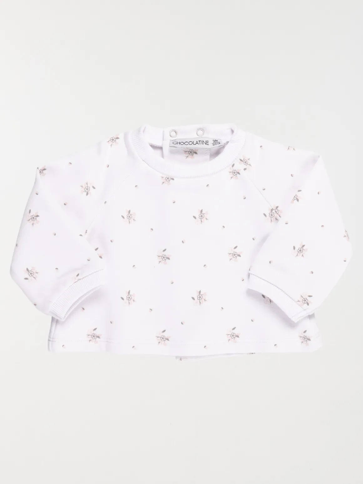 Ensemble sweat pantalon fille (0-9M)