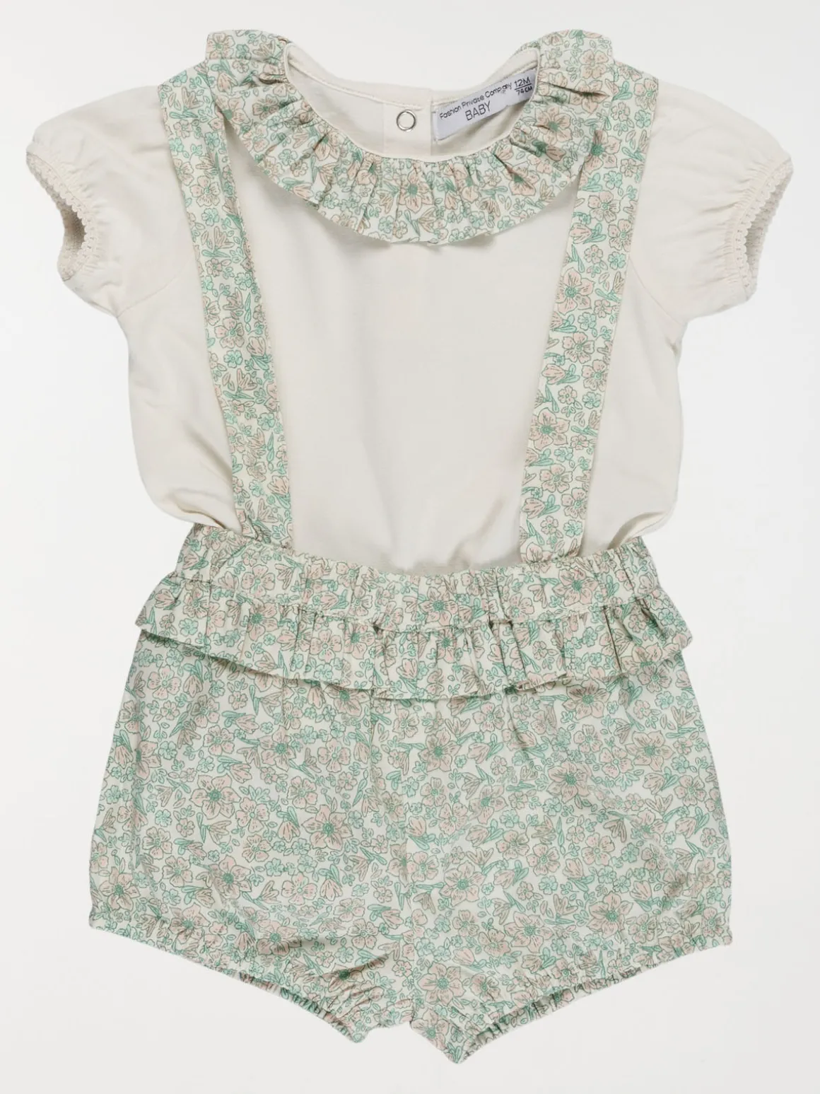 Ensemble t-shirt bloomer fille (3-36M)