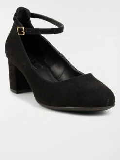 Escarpin bride noire femme (36-41)