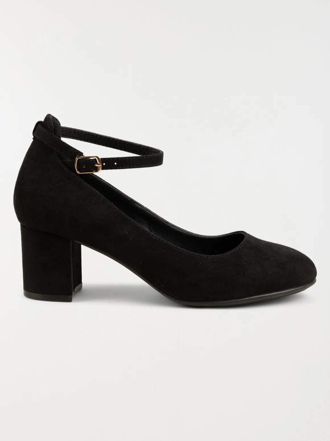 Escarpin bride noire femme (36-41)