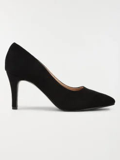 Escarpin femme coloris noir (36-41)