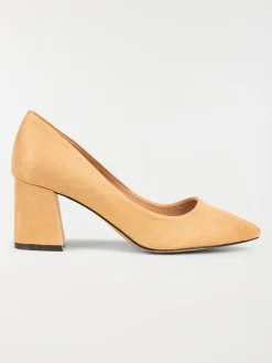 Escarpin femme nude suédine (36-41)