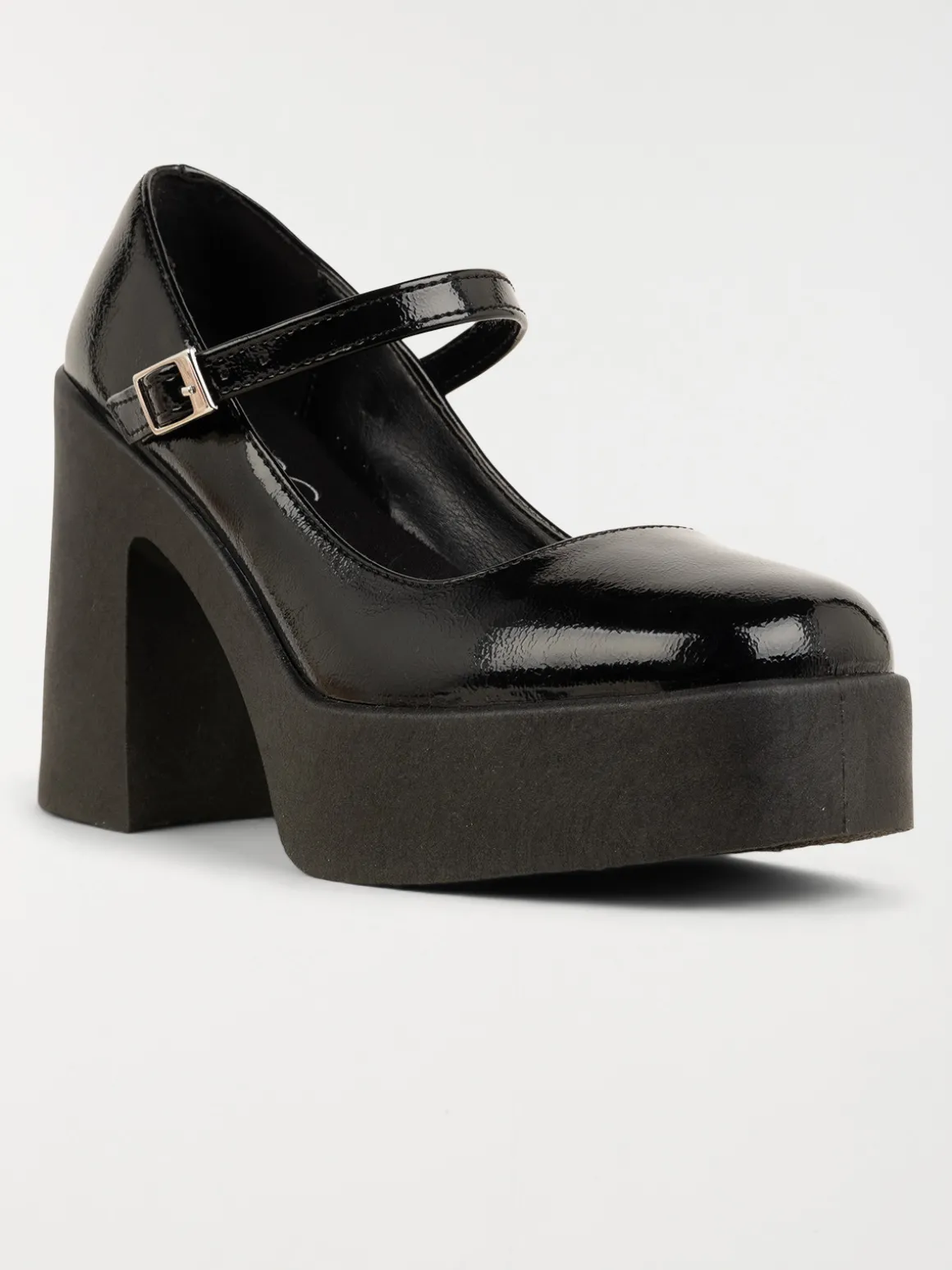 Escarpin plateforme noir femme (36-41)