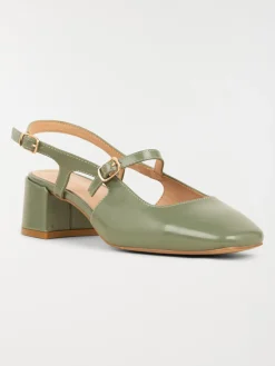 Escarpins babies verts femme (36-41)