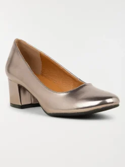 Escarpins coloris bronze femme (36-41)