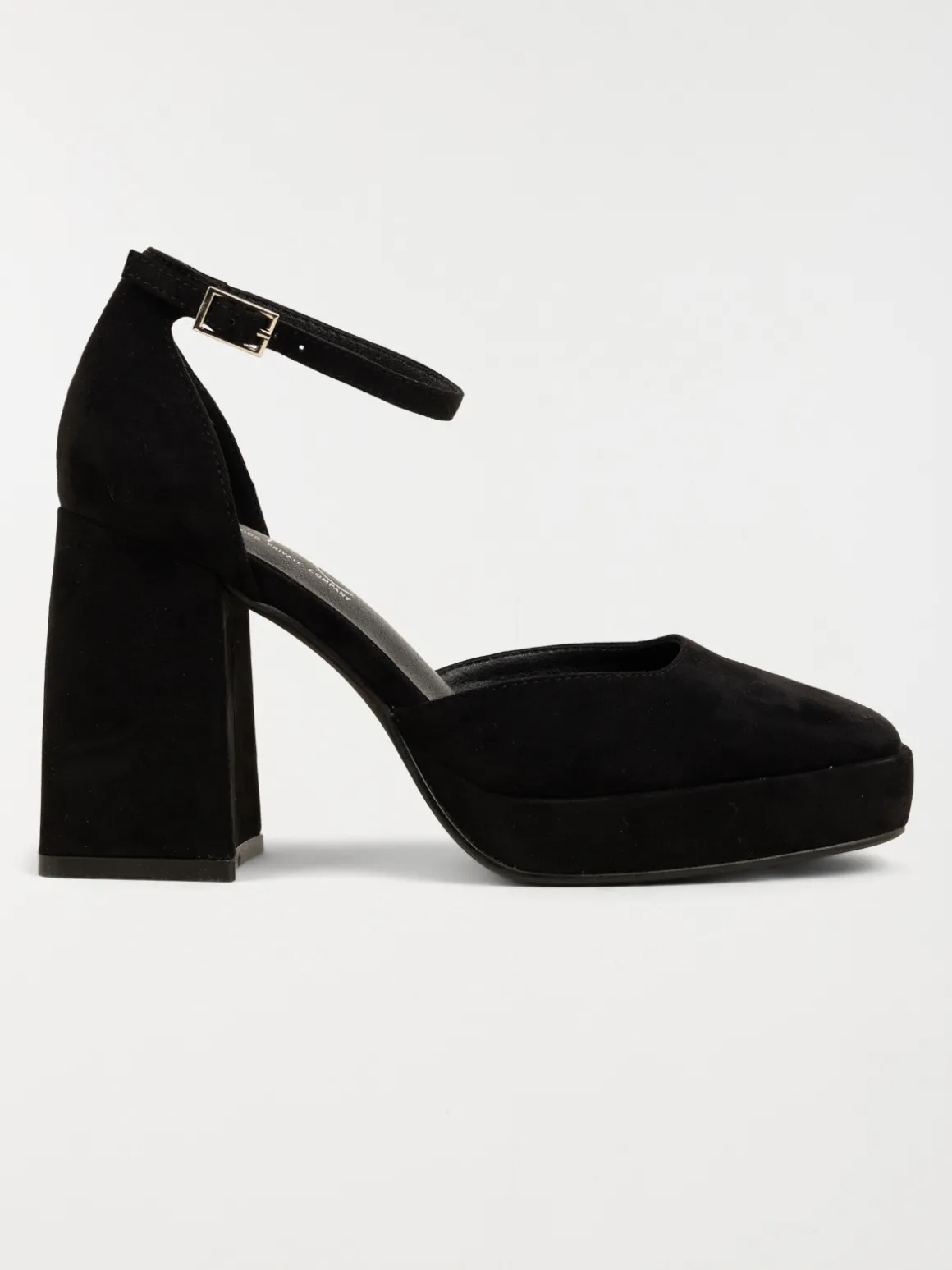 Escarpins suédines femme noir (36-41)