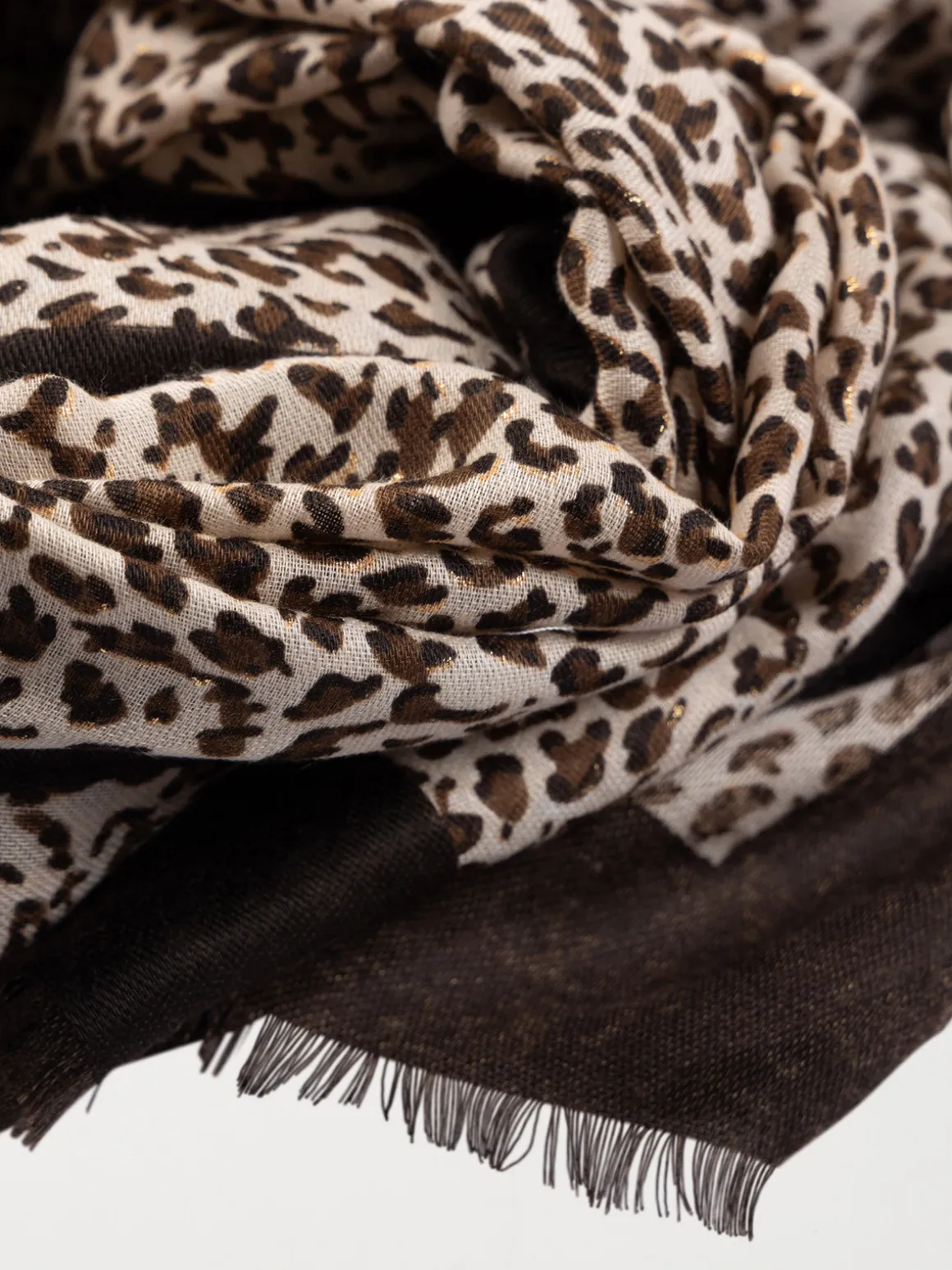 Foulard léopard femme