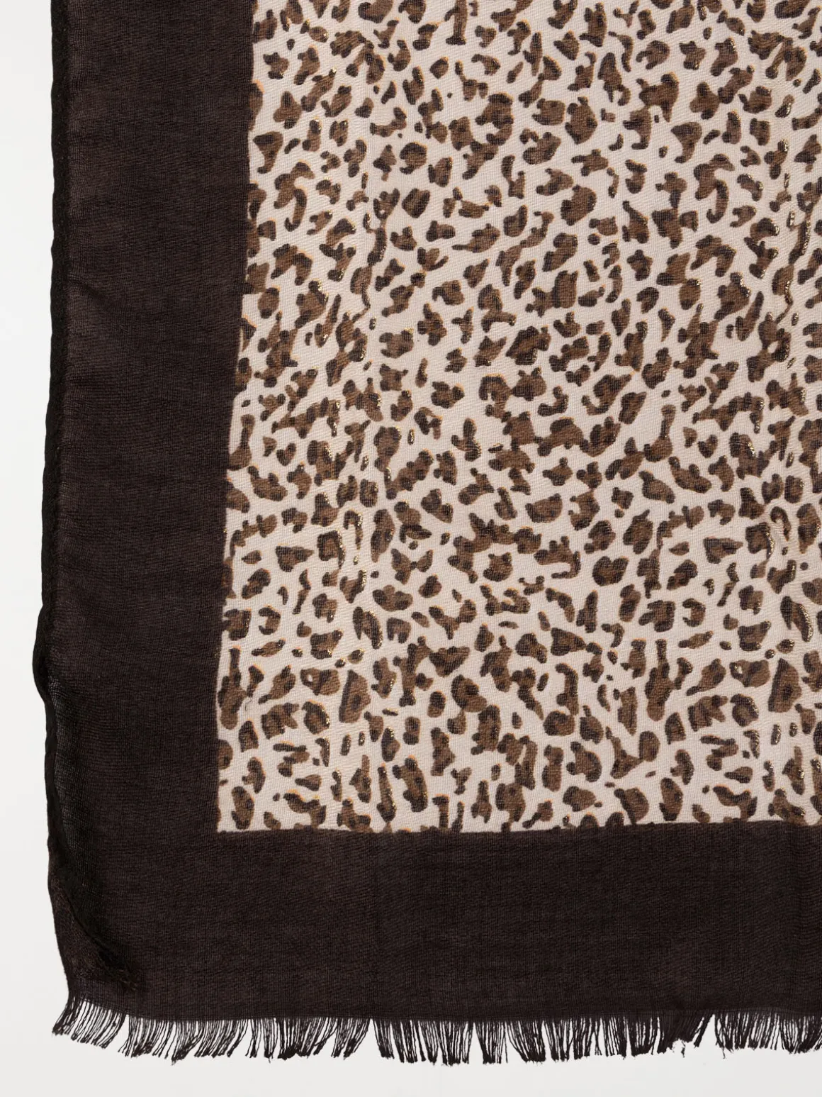 Foulard léopard femme
