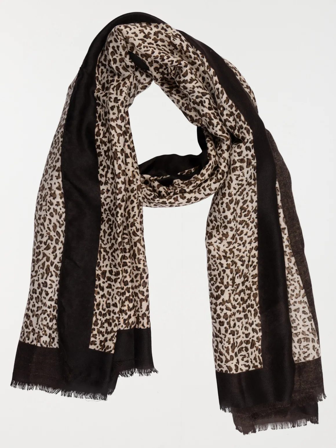 Foulard léopard femme