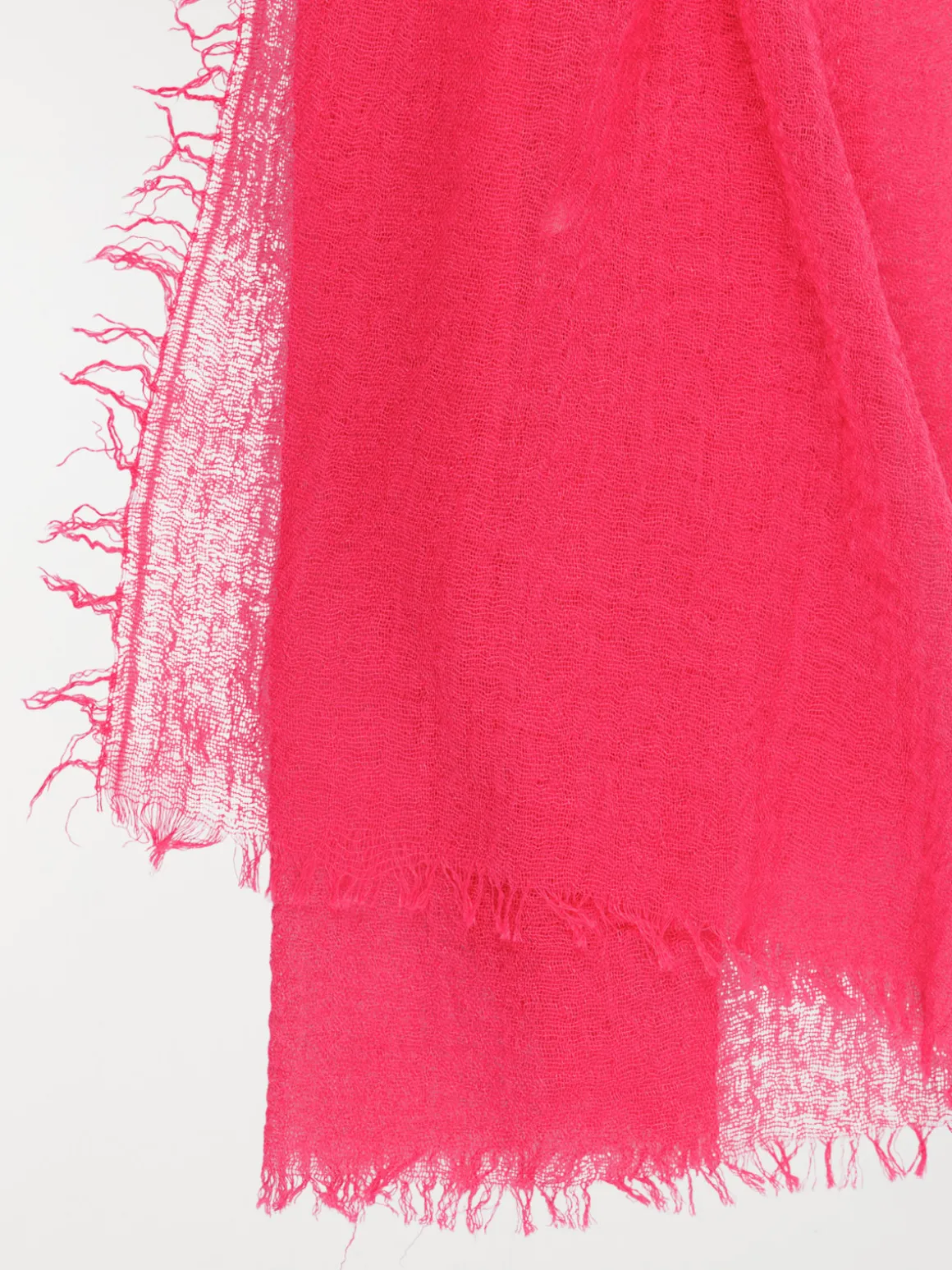 Foulard uni rose fiesta femme