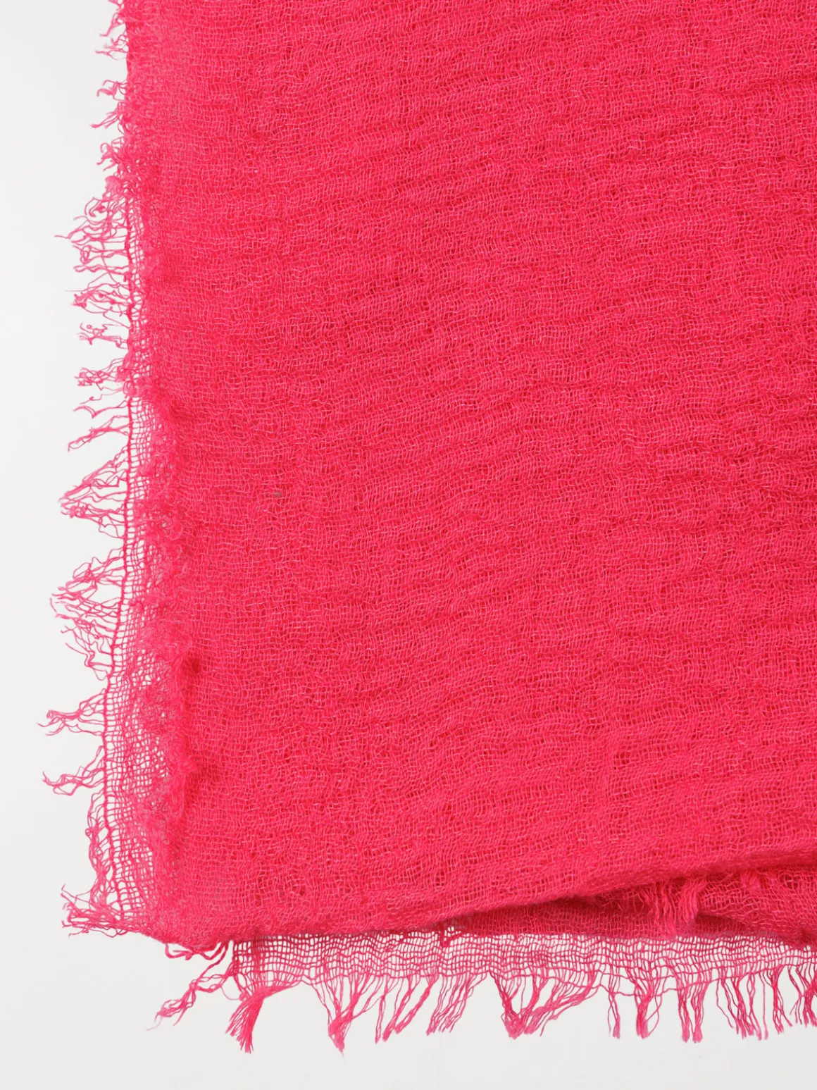 Foulard uni rose fiesta femme