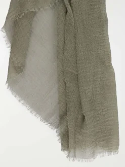 Foulard uni sauge femme