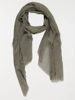 Foulard uni sauge femme