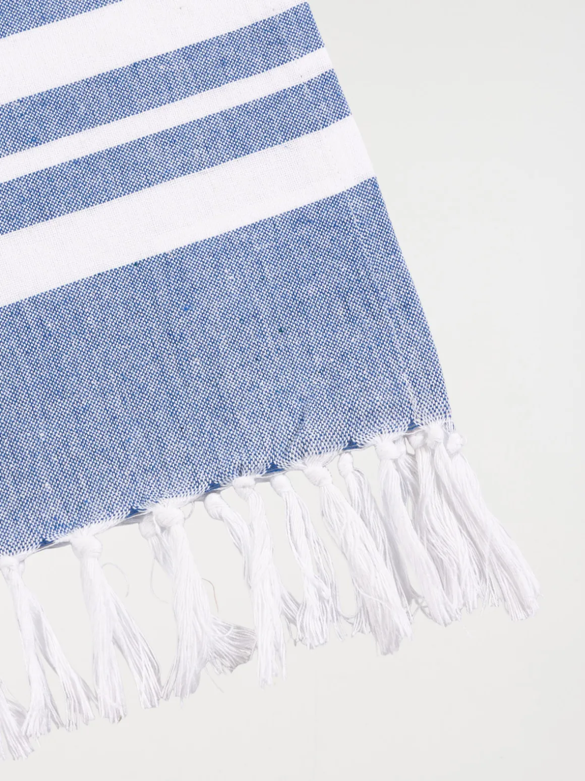 Fouta 80 x 150 cm bleue