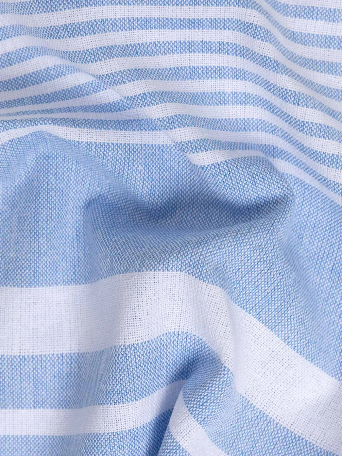 Fouta rayée bleue 80 x 150 cm