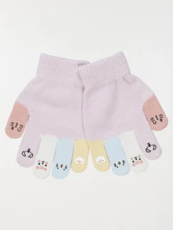 Gants coloris lavendula fille