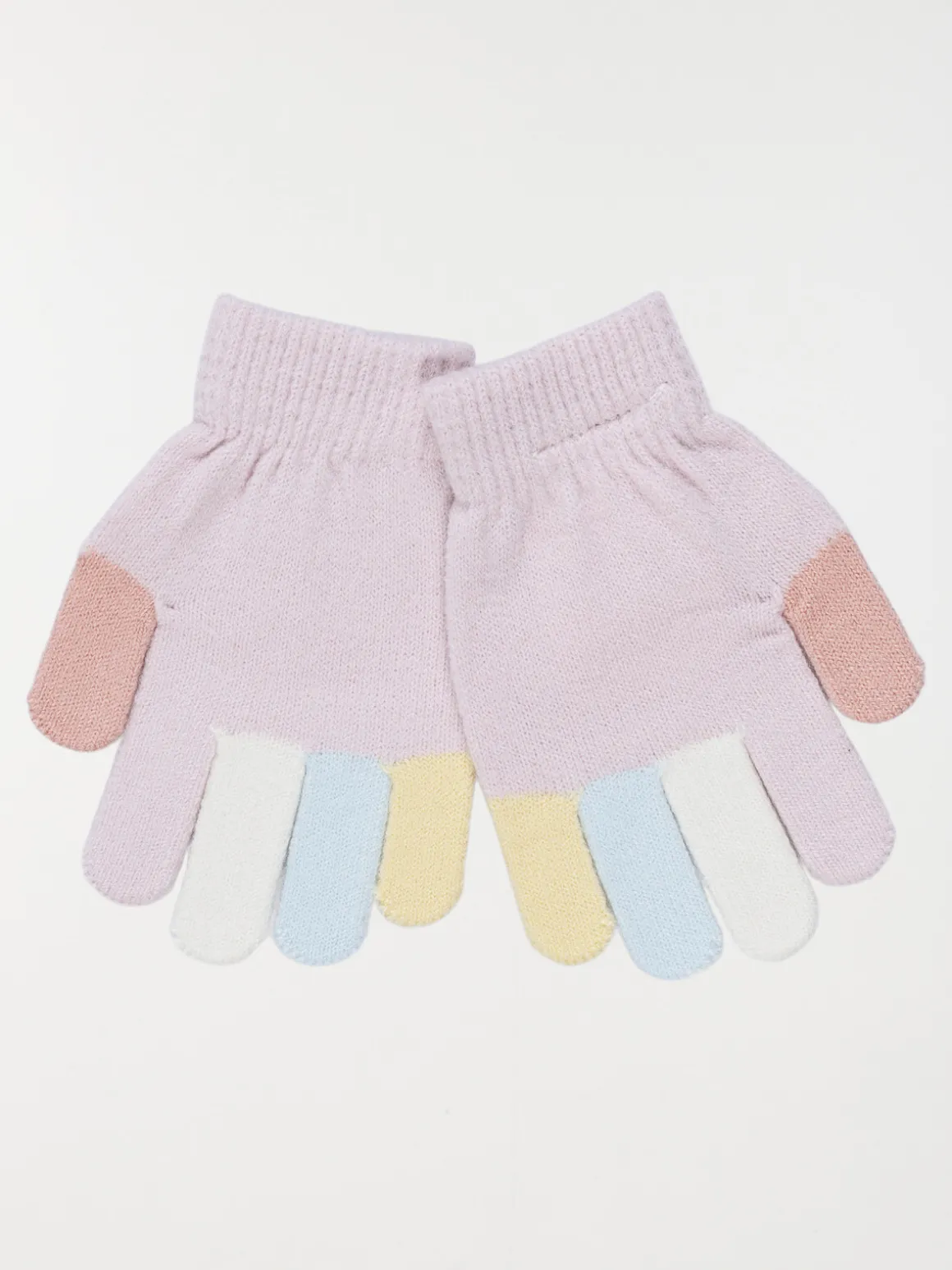 Gants coloris lavendula fille