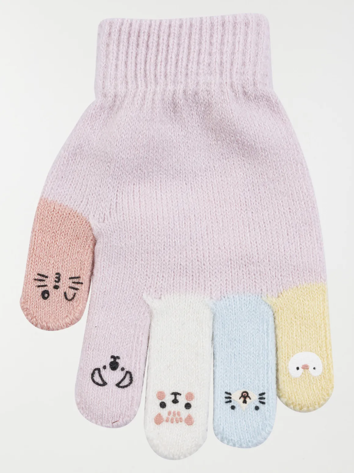 Gants coloris lavendula fille