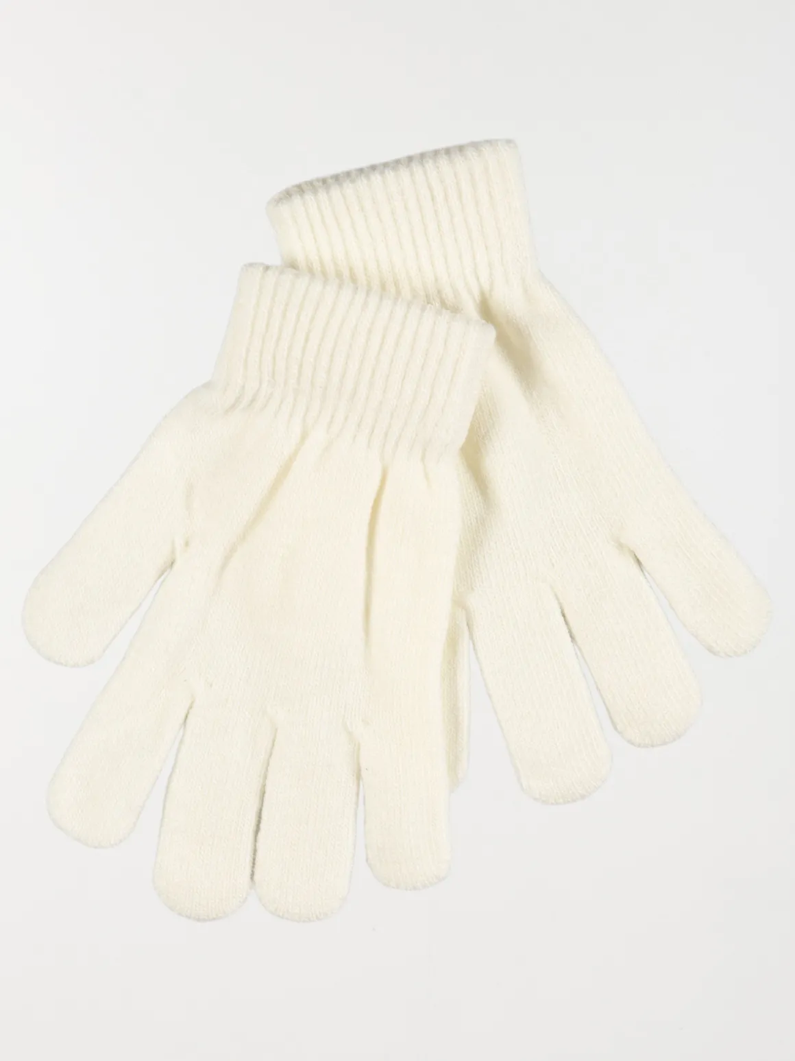 Gants magiques écru femme