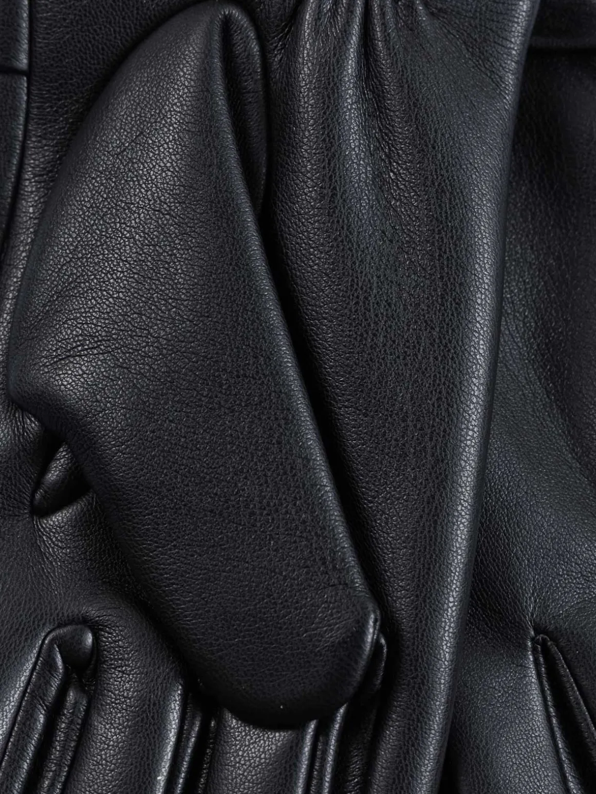 Gants noeuds noirs femme