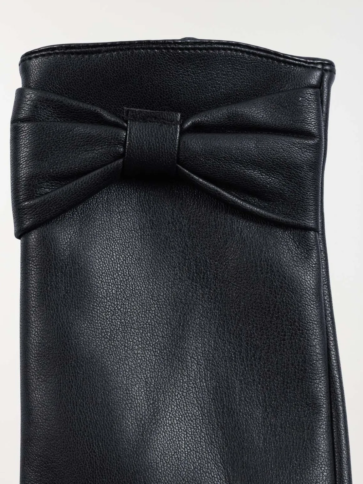 Gants noeuds noirs femme