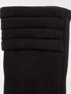 Gants noirs tactile femme