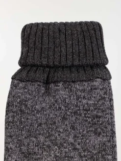 Gants tactiles gris homme